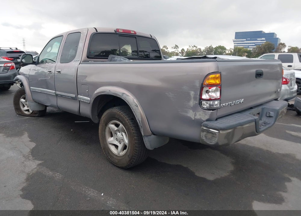 2001 TOYOTA TUNDRA LTD V8 VIN: 5TBRT38191S128886