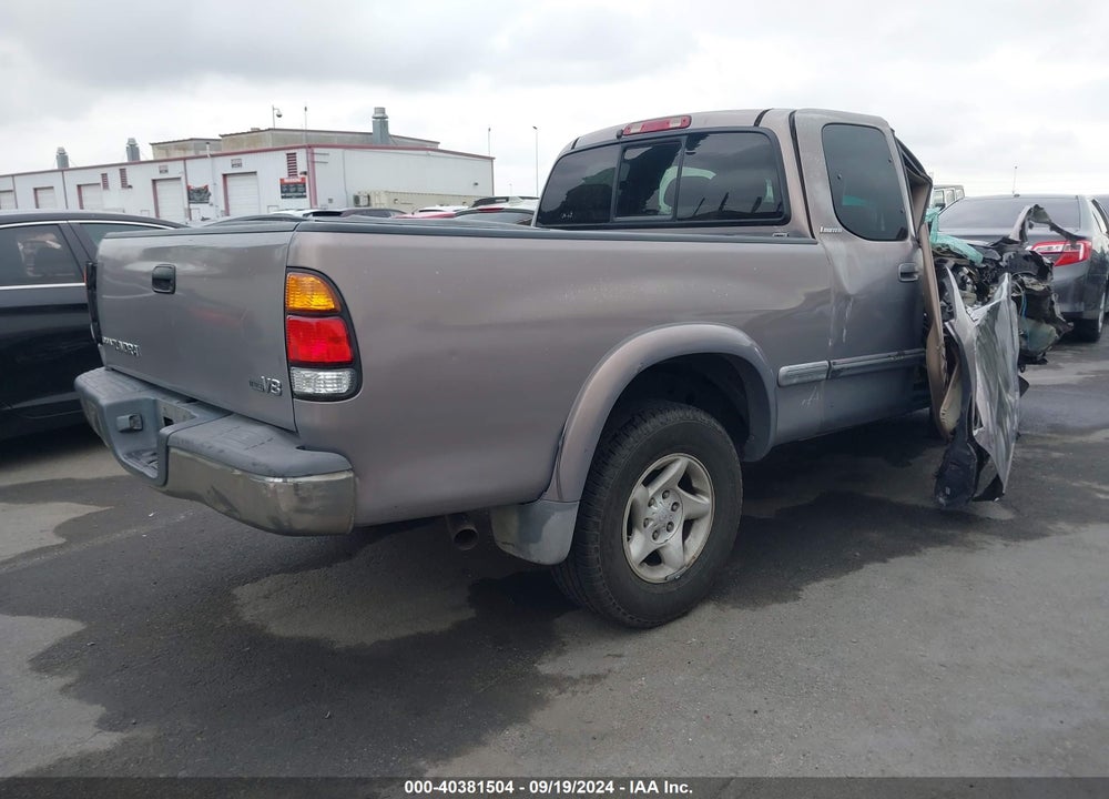 2001 TOYOTA TUNDRA LTD V8 VIN: 5TBRT38191S128886