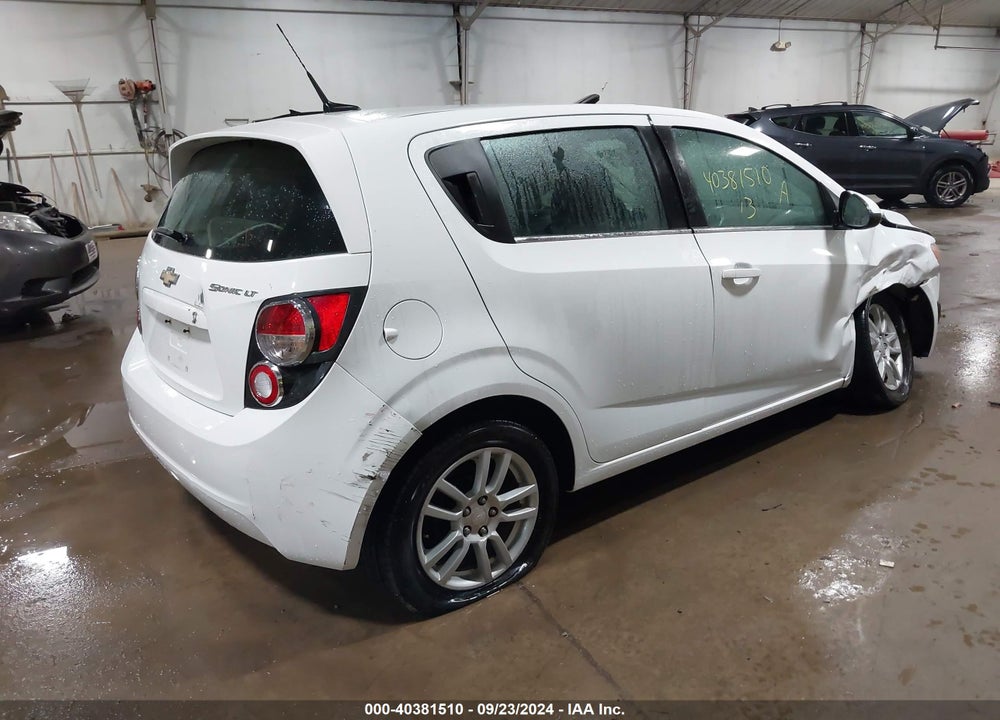 2013 CHEVROLET SONIC LT AUTO VIN: 1G1JC6SG5D4248096