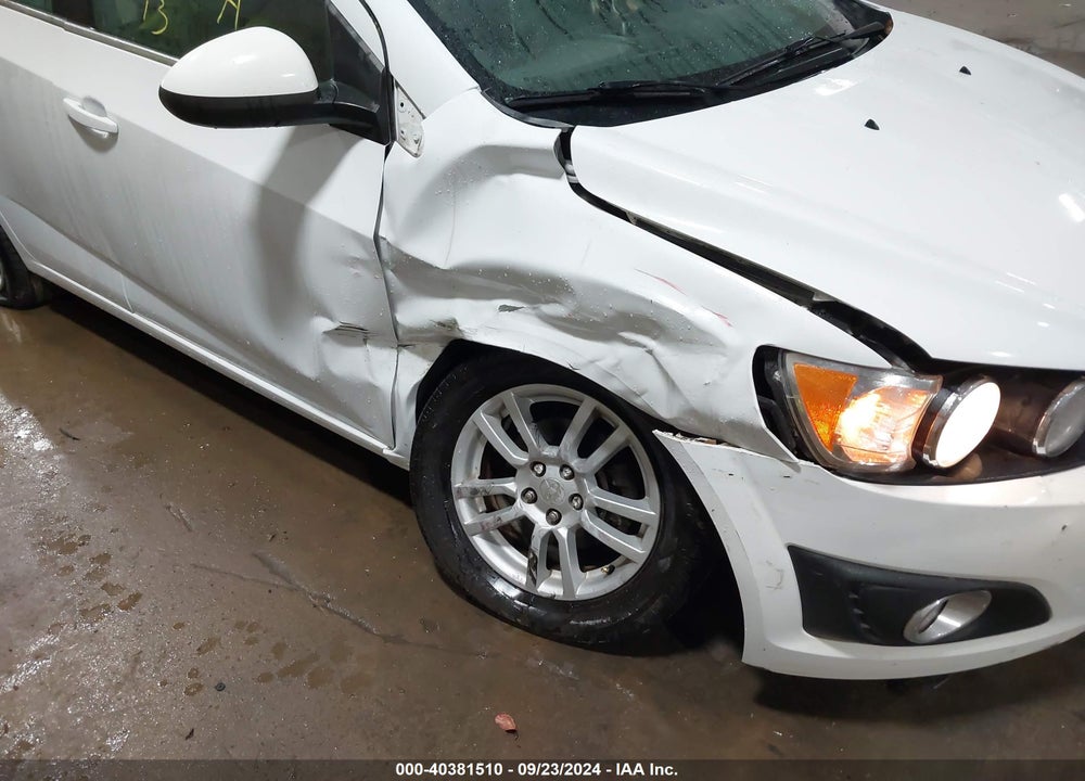 2013 CHEVROLET SONIC LT AUTO VIN: 1G1JC6SG5D4248096