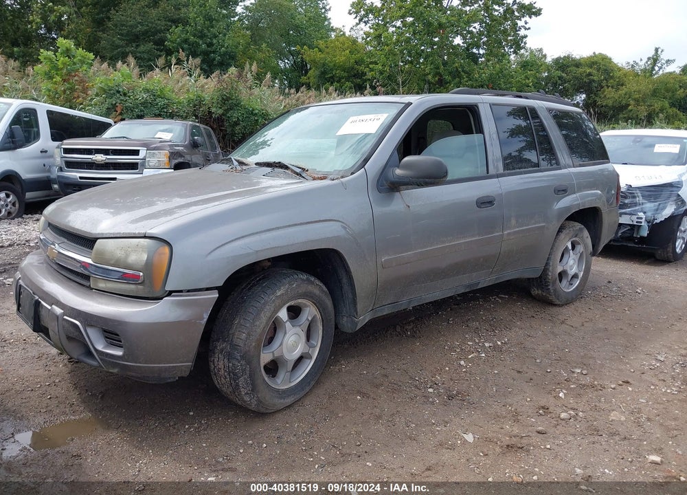 2008 CHEVROLET TRAILBLAZER FLEET VIN: 1GNDT13S882144138