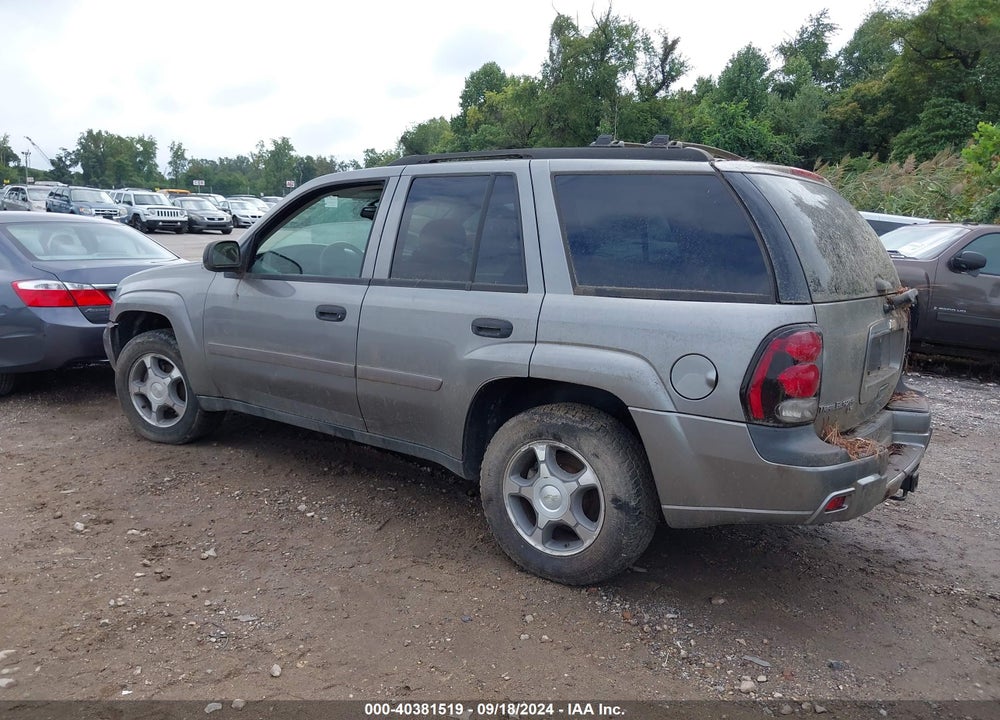 2008 CHEVROLET TRAILBLAZER FLEET VIN: 1GNDT13S882144138