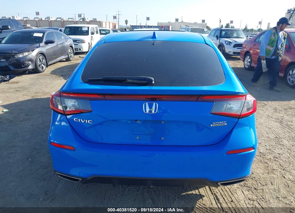 2022 HONDA CIVIC SPORT TOURING VIN: 19XFL1H84NE006030