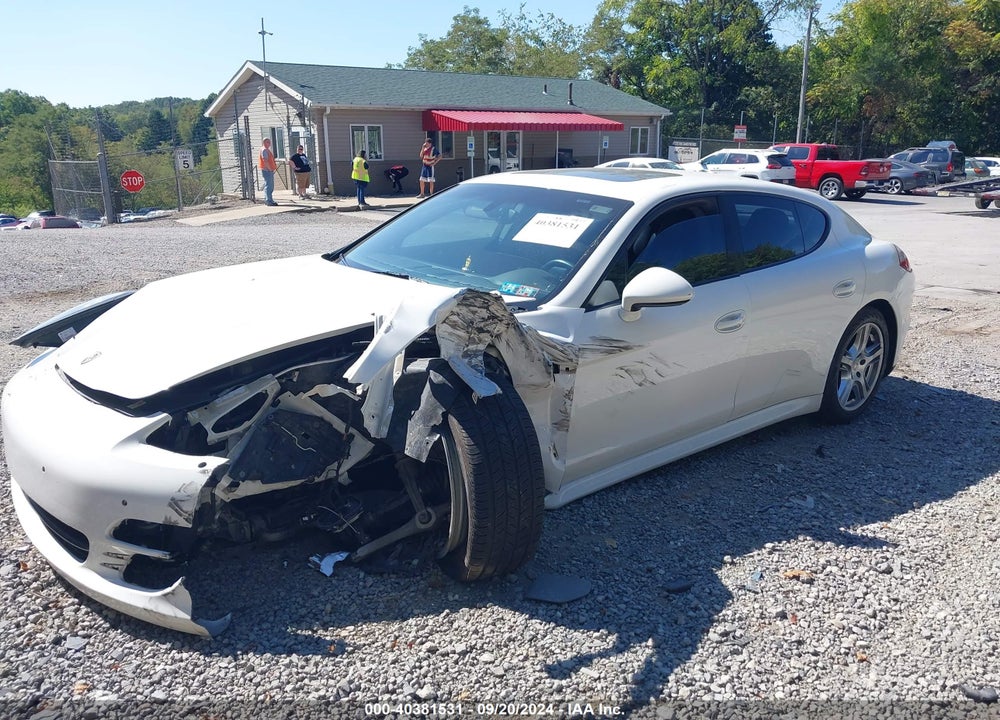 2012 PORSCHE PANAMERA 4 VIN: WP0AA2A75CL016545