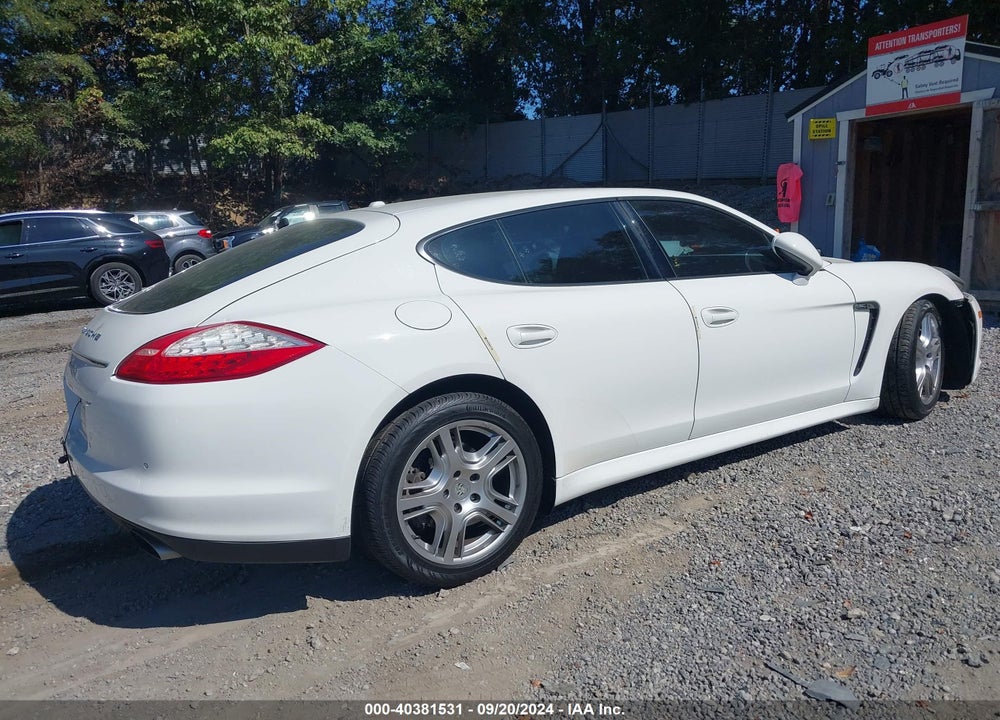 2012 PORSCHE PANAMERA 4 VIN: WP0AA2A75CL016545