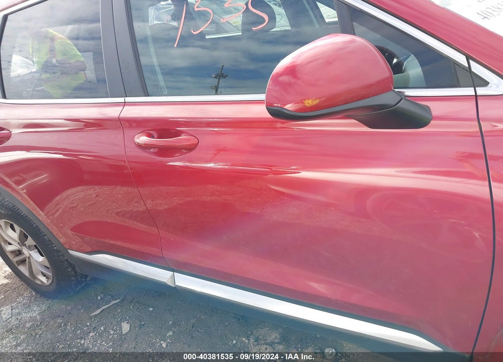 2019 HYUNDAI SANTA FE SE VIN: 5NMS23AD8KH107256