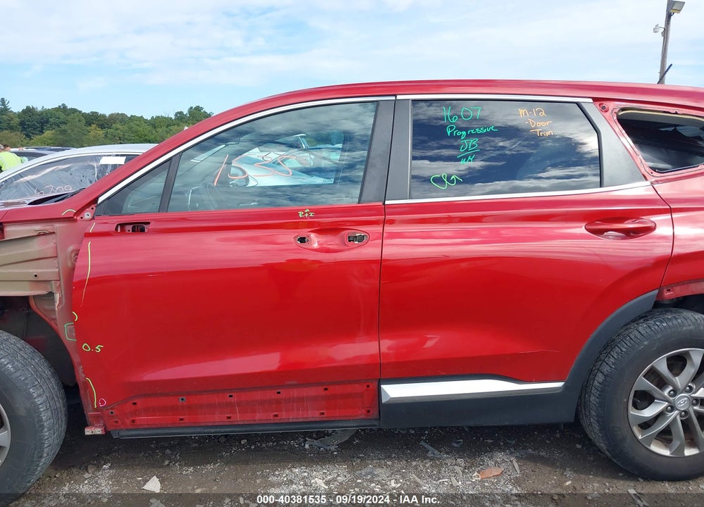 2019 HYUNDAI SANTA FE SE VIN: 5NMS23AD8KH107256