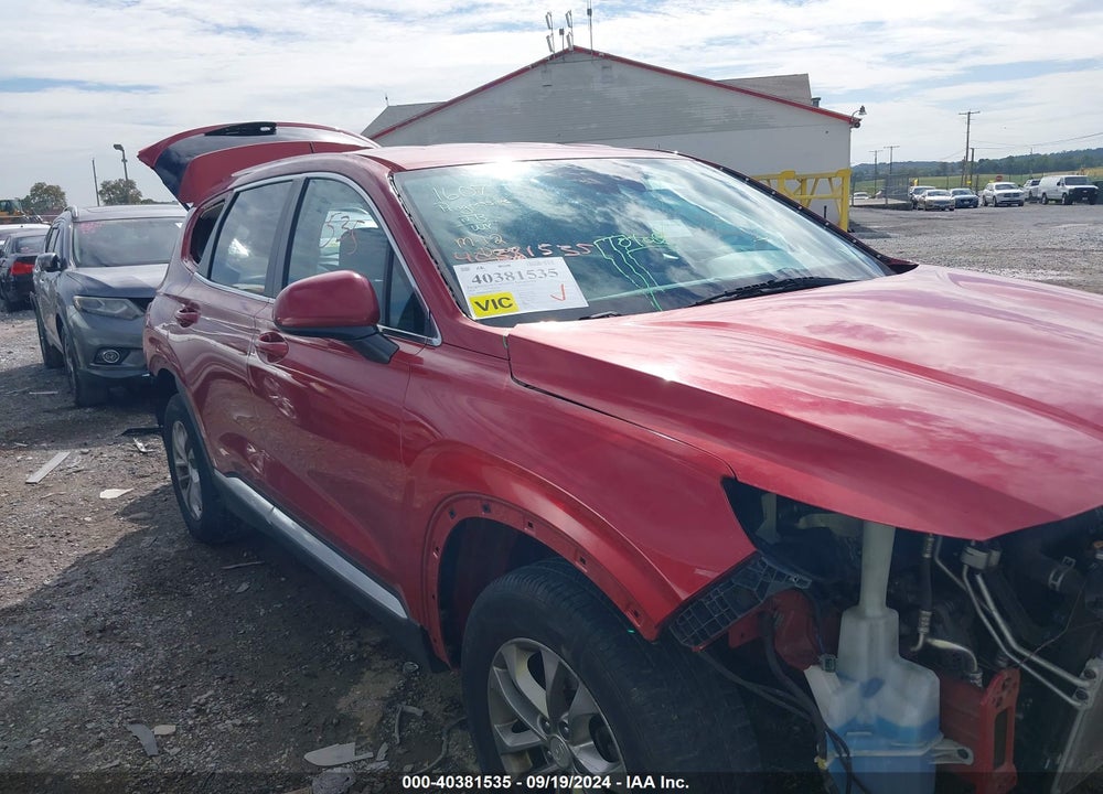 2019 HYUNDAI SANTA FE SE VIN: 5NMS23AD8KH107256