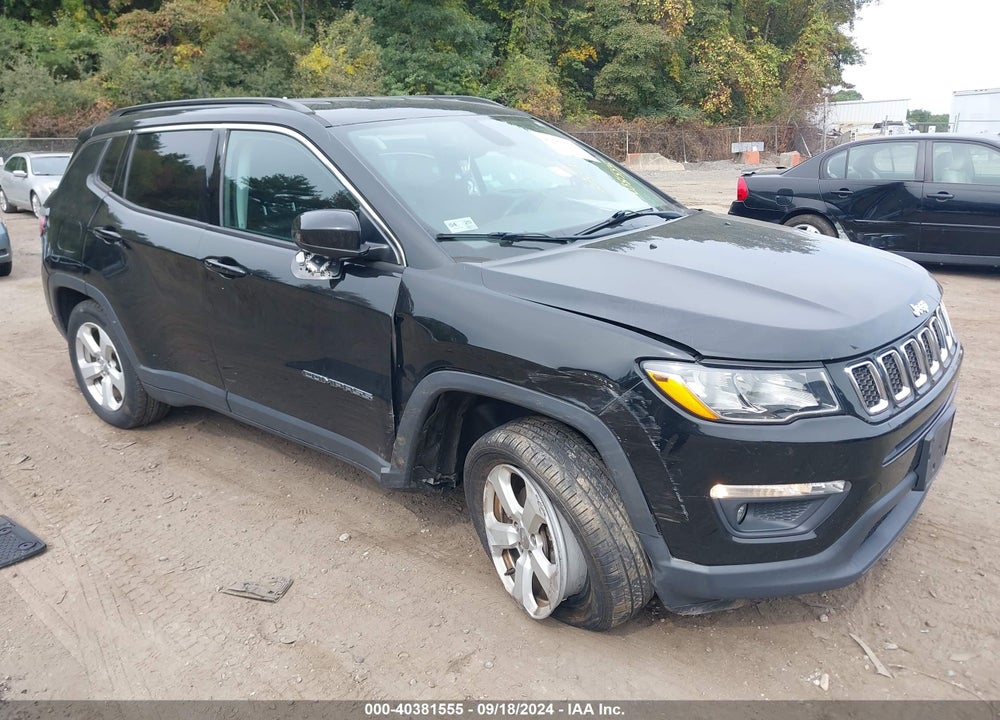 2018 JEEP COMPASS LATITUDE 4X4 VIN: 3C4NJDBB2JT175816