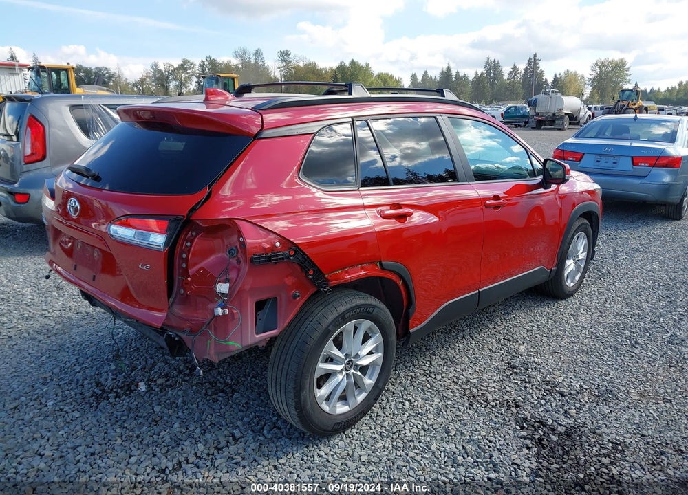 2022 TOYOTA COROLLA CROSS LE VIN: 7MUBAAAG9NV021026