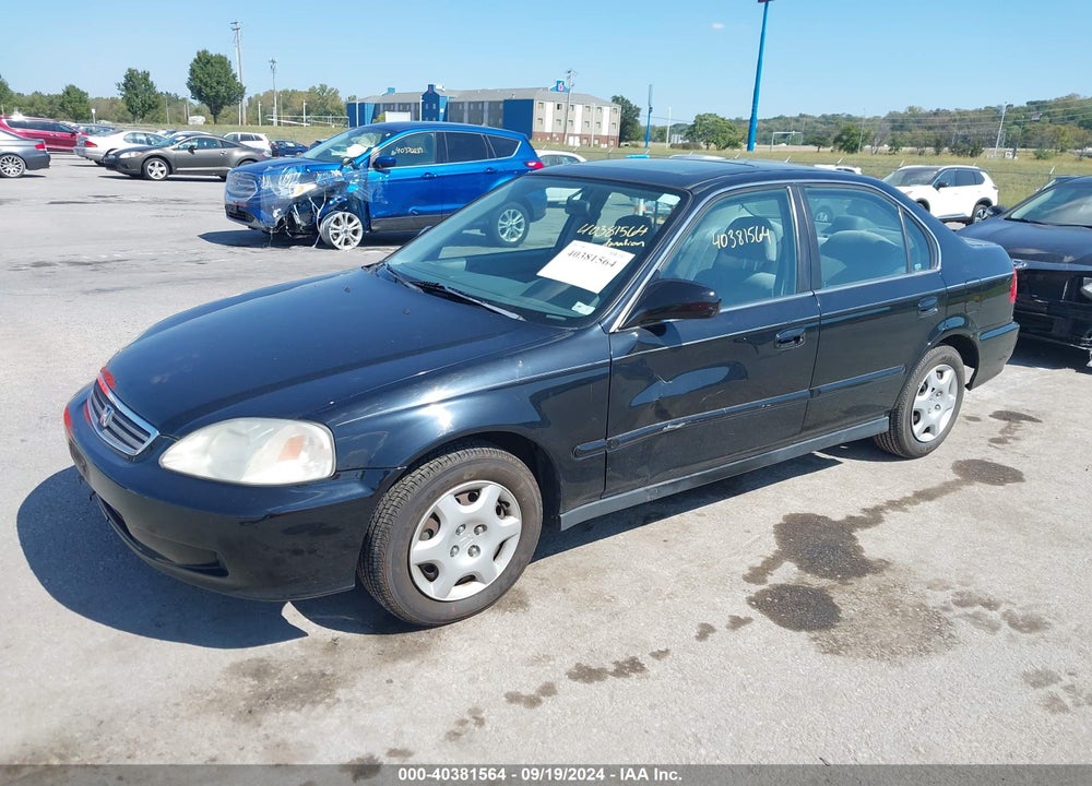 2000 HONDA CIVIC EX VIN: 1HGEJ8543YL061867