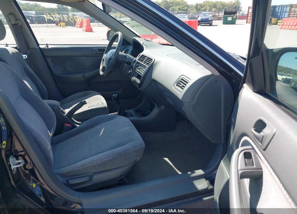 2000 HONDA CIVIC EX VIN: 1HGEJ8543YL061867
