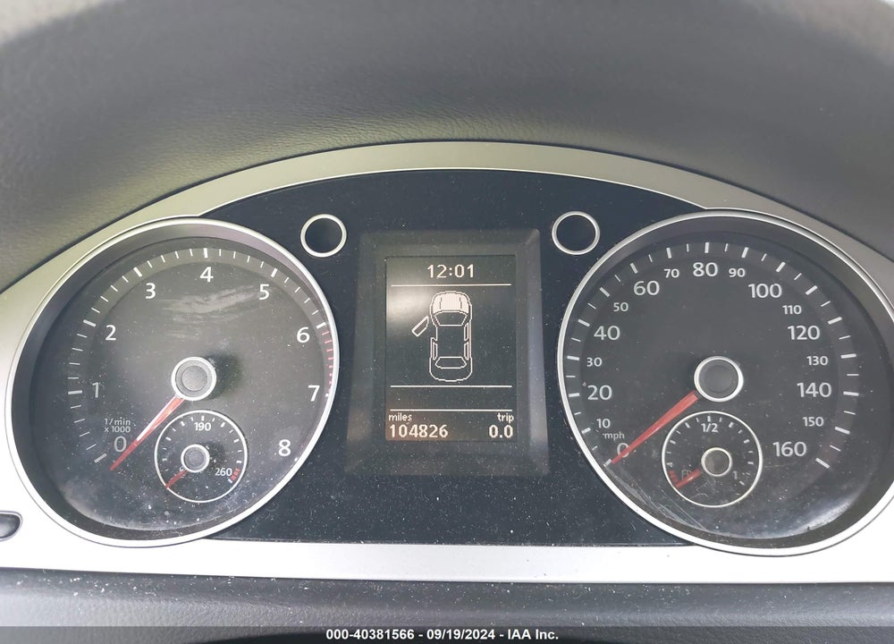2009 VOLKSWAGEN PASSAT KOMFORT VIN: WVWJK73C39P049680