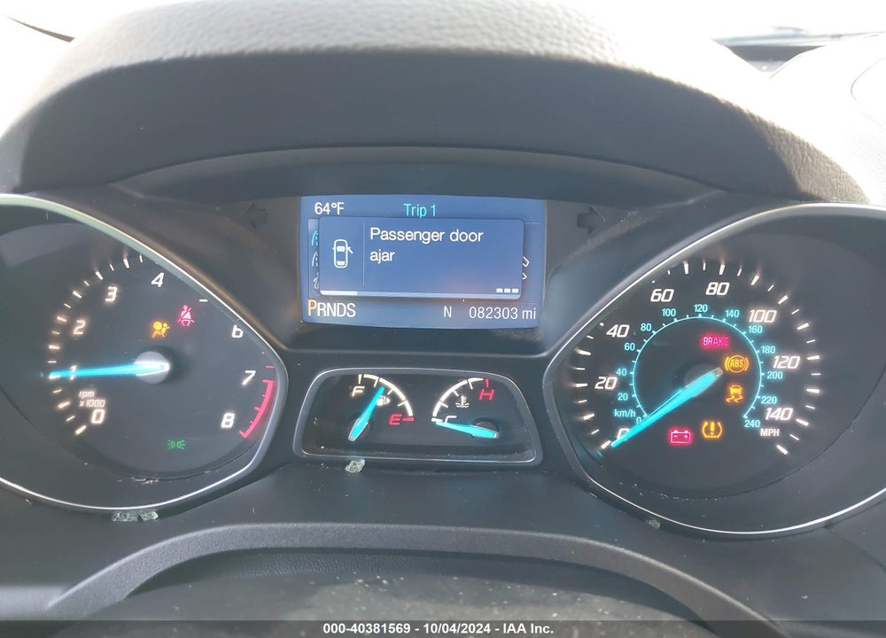 2014 FORD ESCAPE SE VIN: 1FMCU0GX9EUC02481