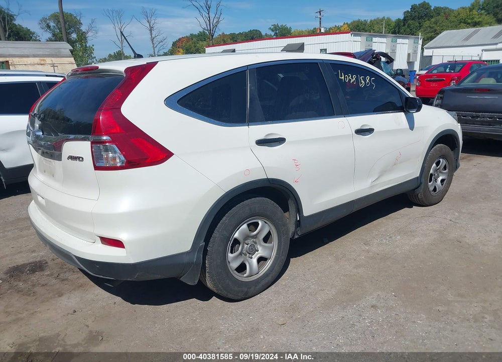 2015 HONDA CR-V LX VIN: 5J6RM4H3XFL023854