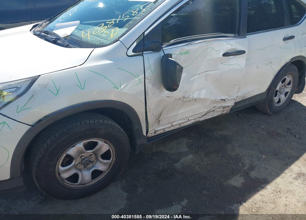 2015 HONDA CR-V LX VIN: 5J6RM4H3XFL023854