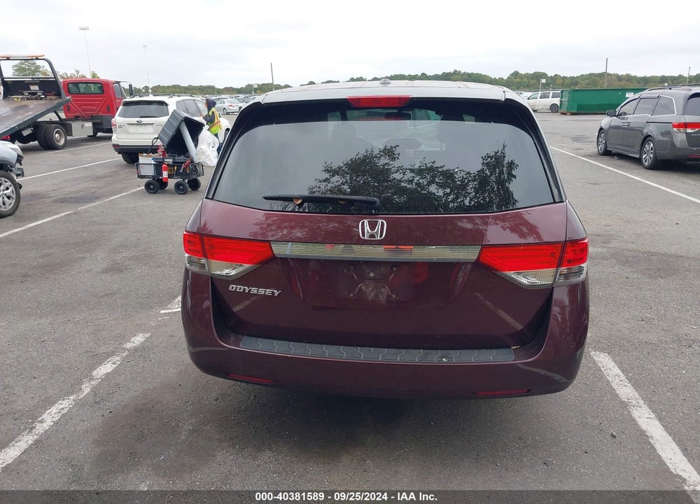 2015 HONDA ODYSSEY EX-L VIN: 5FNRL5H60FB083542