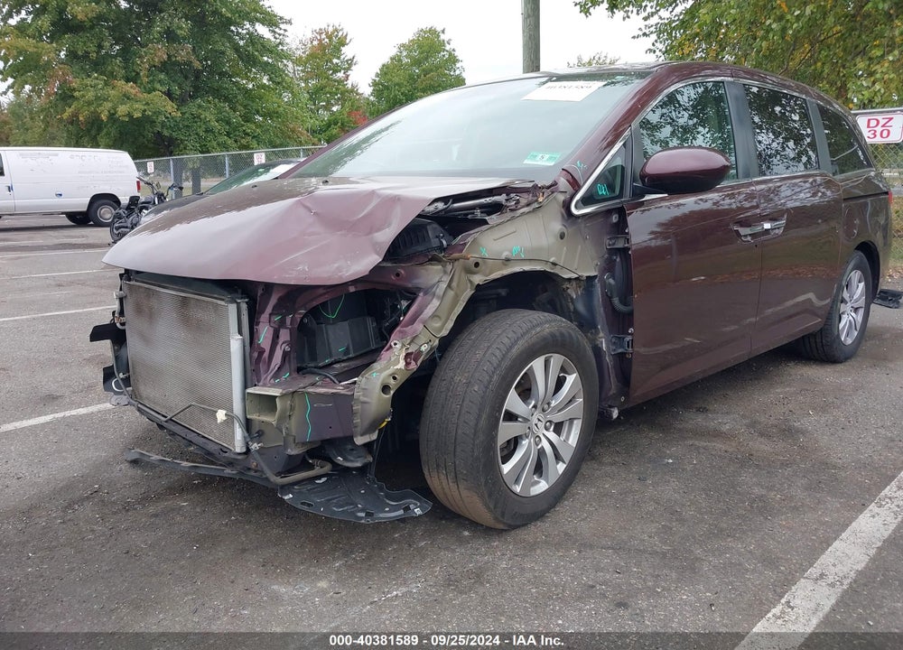 2015 HONDA ODYSSEY EX-L VIN: 5FNRL5H60FB083542