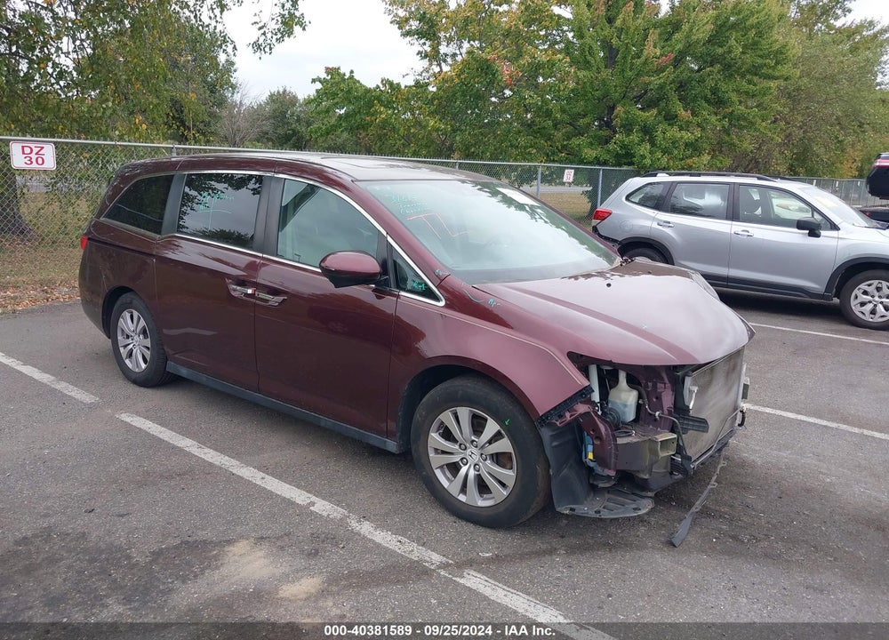 2015 HONDA ODYSSEY EX-L VIN: 5FNRL5H60FB083542