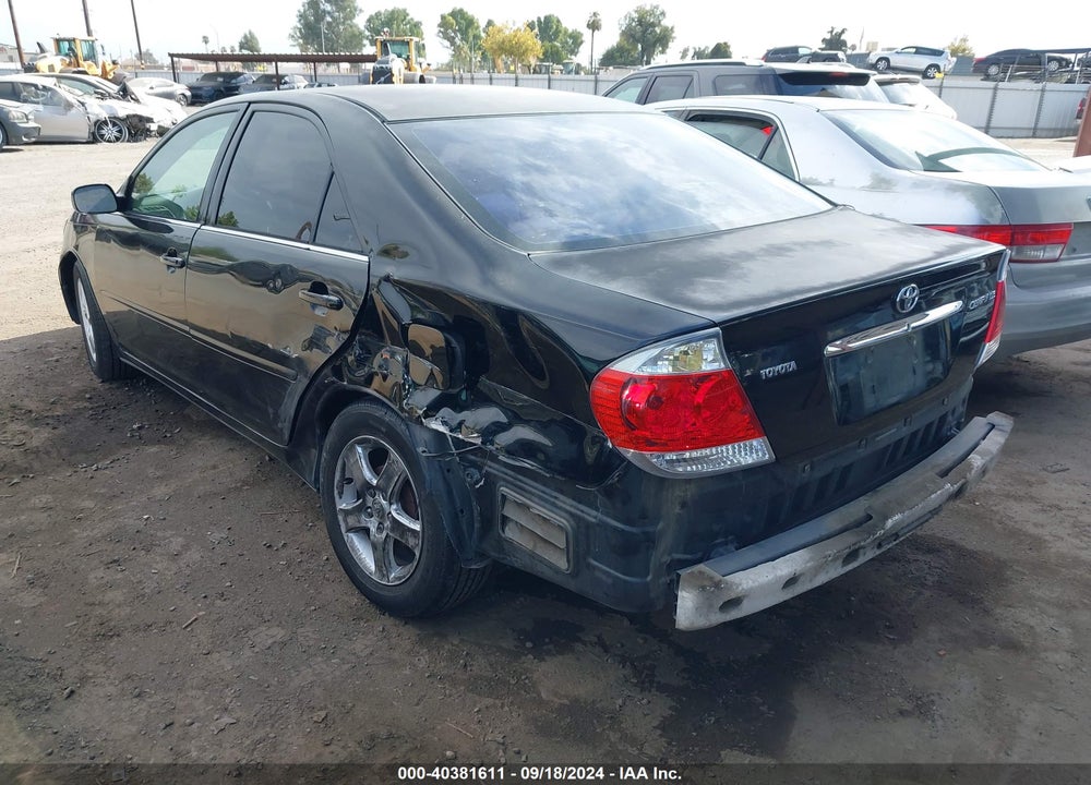 2005 TOYOTA CAMRY LE VIN: 4T1BE32K25U012463