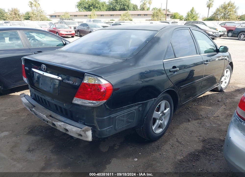 2005 TOYOTA CAMRY LE VIN: 4T1BE32K25U012463
