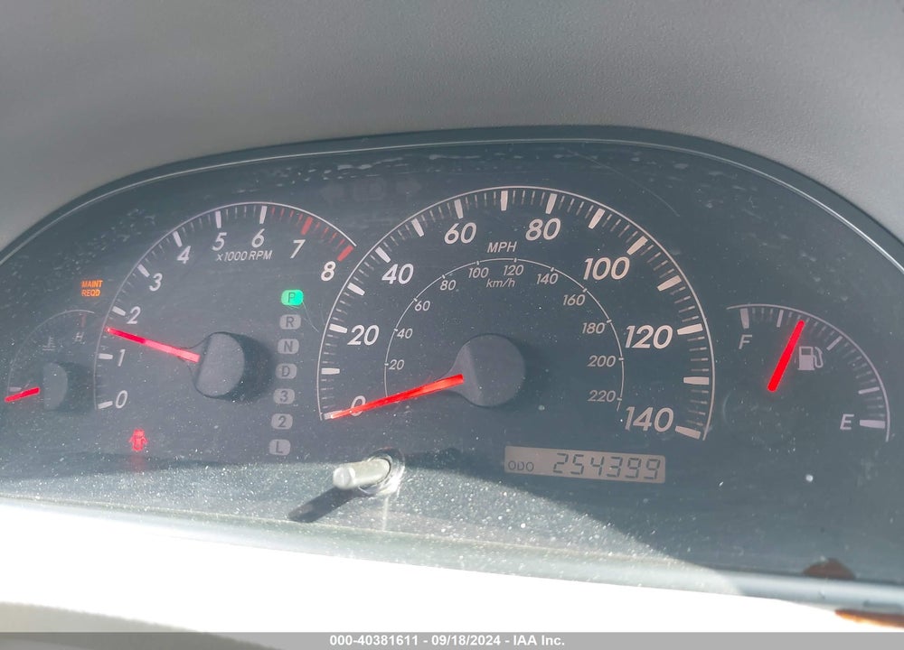 2005 TOYOTA CAMRY LE VIN: 4T1BE32K25U012463