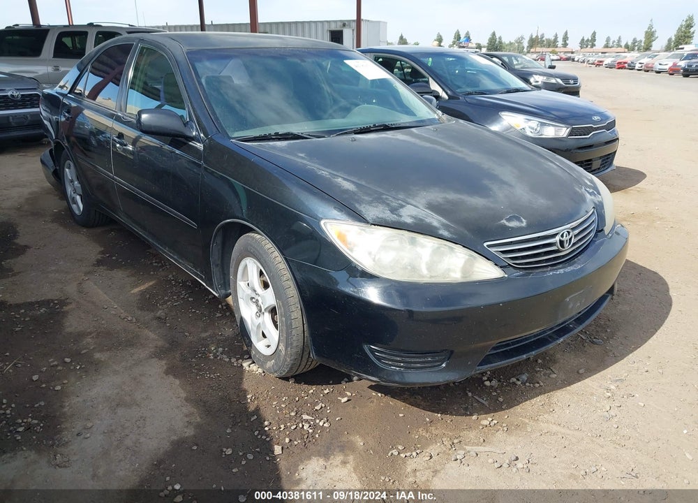 2005 TOYOTA CAMRY LE VIN: 4T1BE32K25U012463