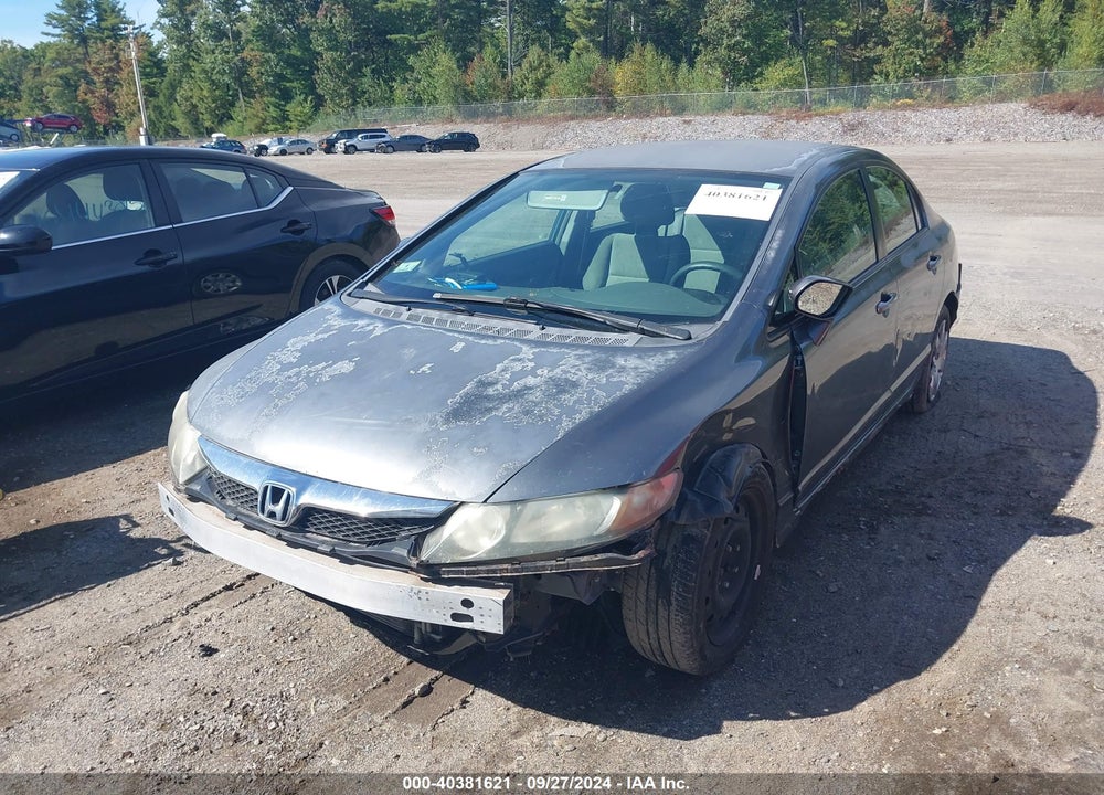 2010 HONDA CIVIC LX VIN: 2HGFA1F5XAH552913
