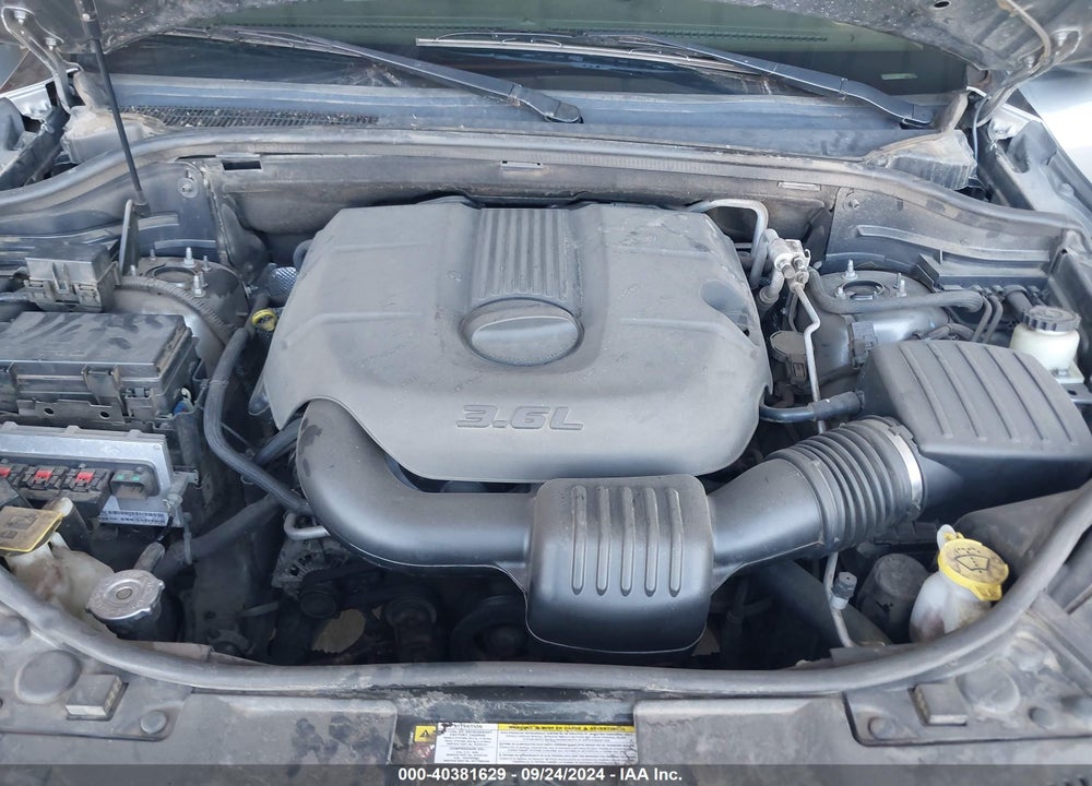 2011 DODGE DURANGO CREW VIN: 1D4RD4GG7BC729767