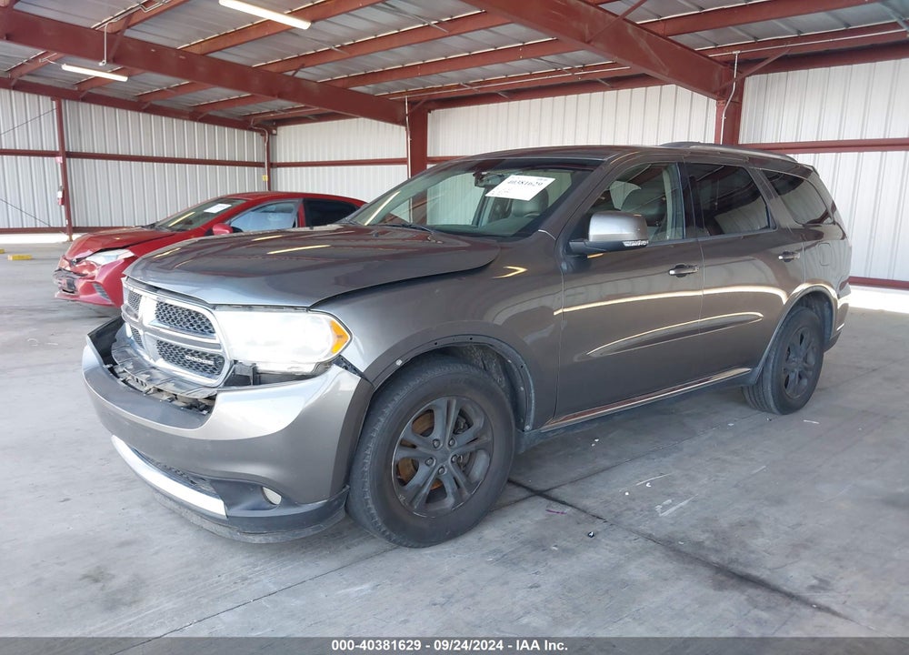 2011 DODGE DURANGO CREW VIN: 1D4RD4GG7BC729767