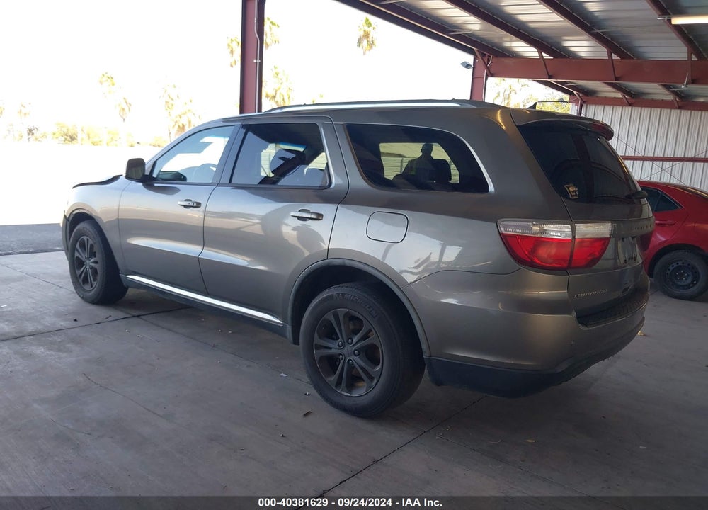 2011 DODGE DURANGO CREW VIN: 1D4RD4GG7BC729767
