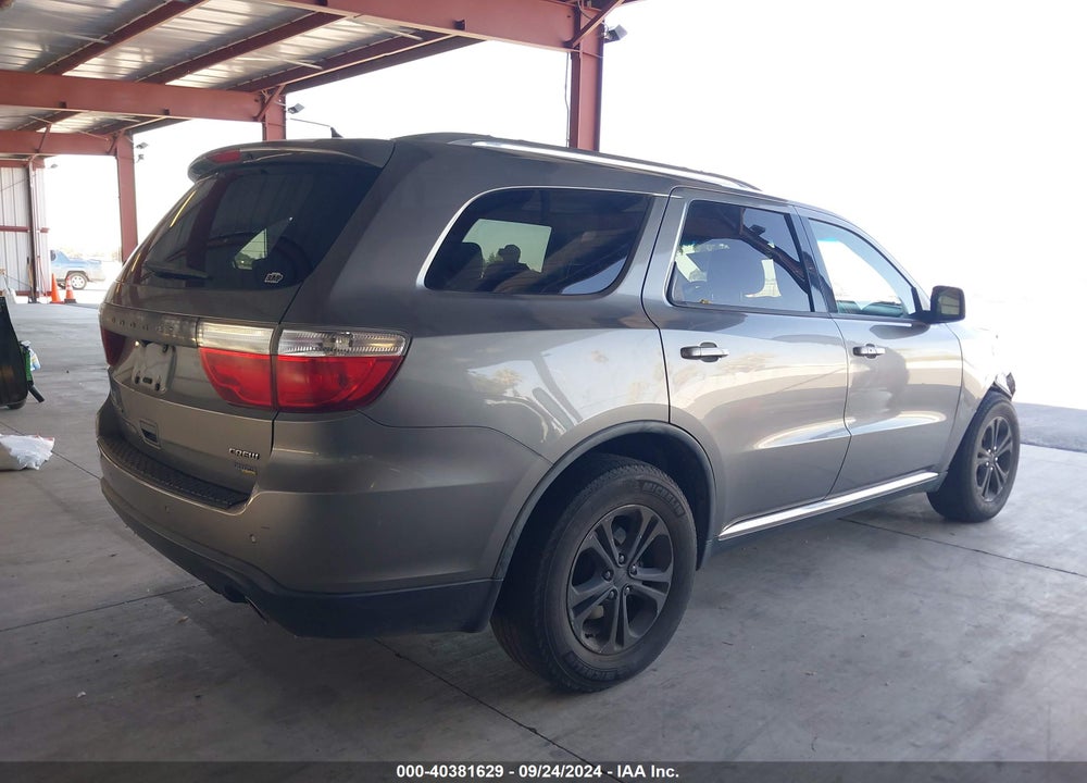 2011 DODGE DURANGO CREW VIN: 1D4RD4GG7BC729767