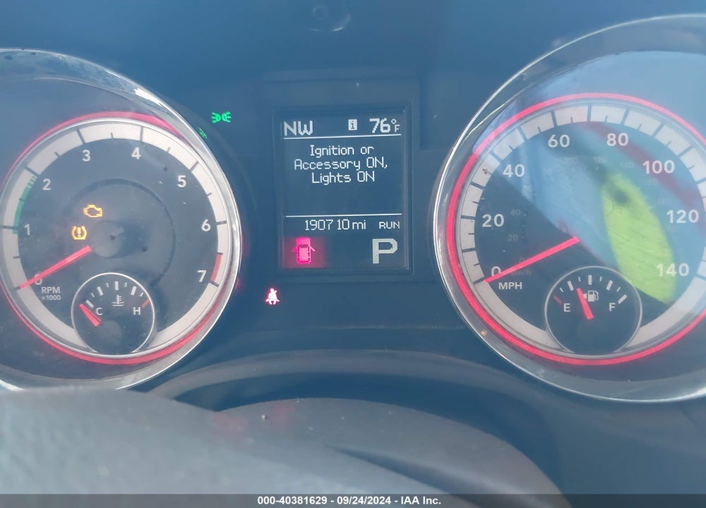 2011 DODGE DURANGO CREW VIN: 1D4RD4GG7BC729767