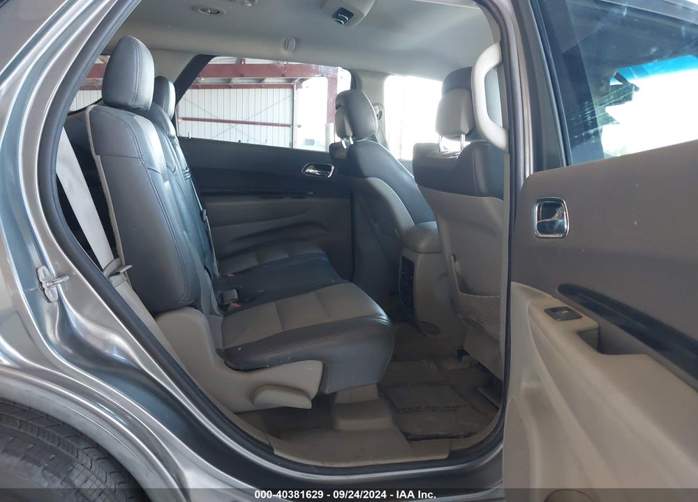 2011 DODGE DURANGO CREW VIN: 1D4RD4GG7BC729767
