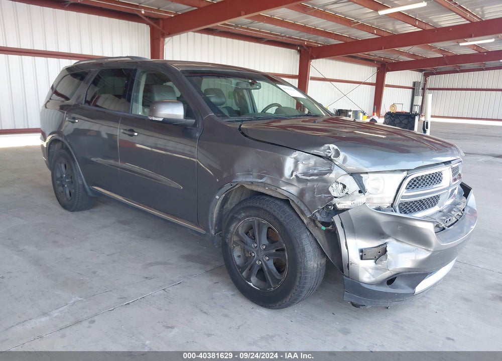 2011 DODGE DURANGO CREW VIN: 1D4RD4GG7BC729767