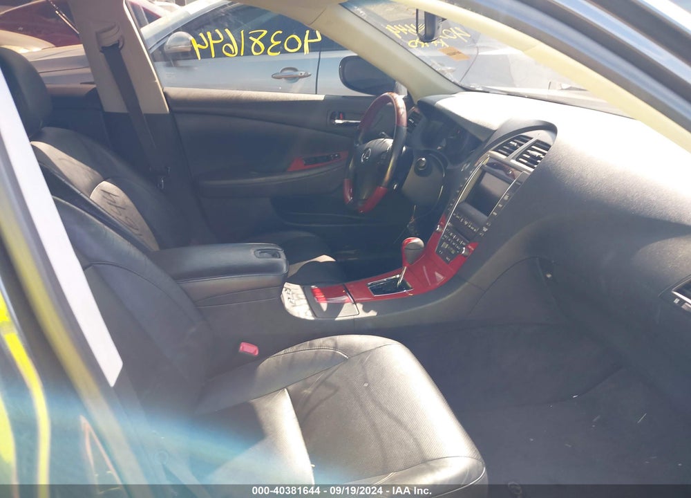 2009 LEXUS ES 350 VIN: JTHBJ46G992310603