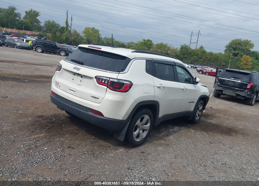 2018 JEEP COMPASS LATITUDE 4X4 VIN: 3C4NJDBB5JT434962