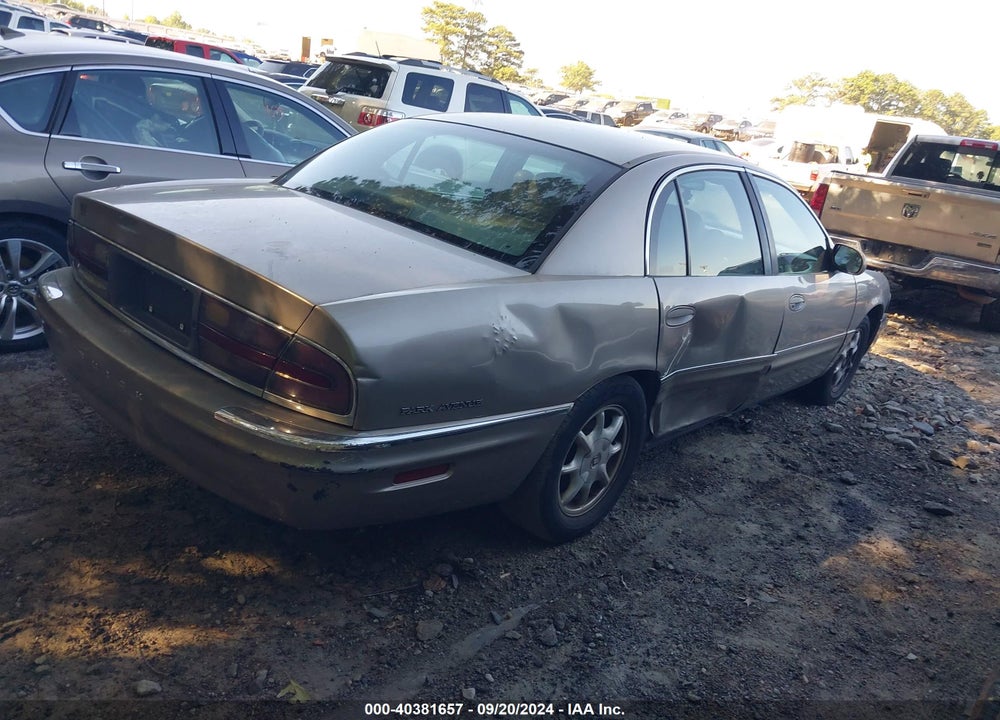 2000 BUICK PARK AVENUE VIN: 1G4CW52K6Y4137368