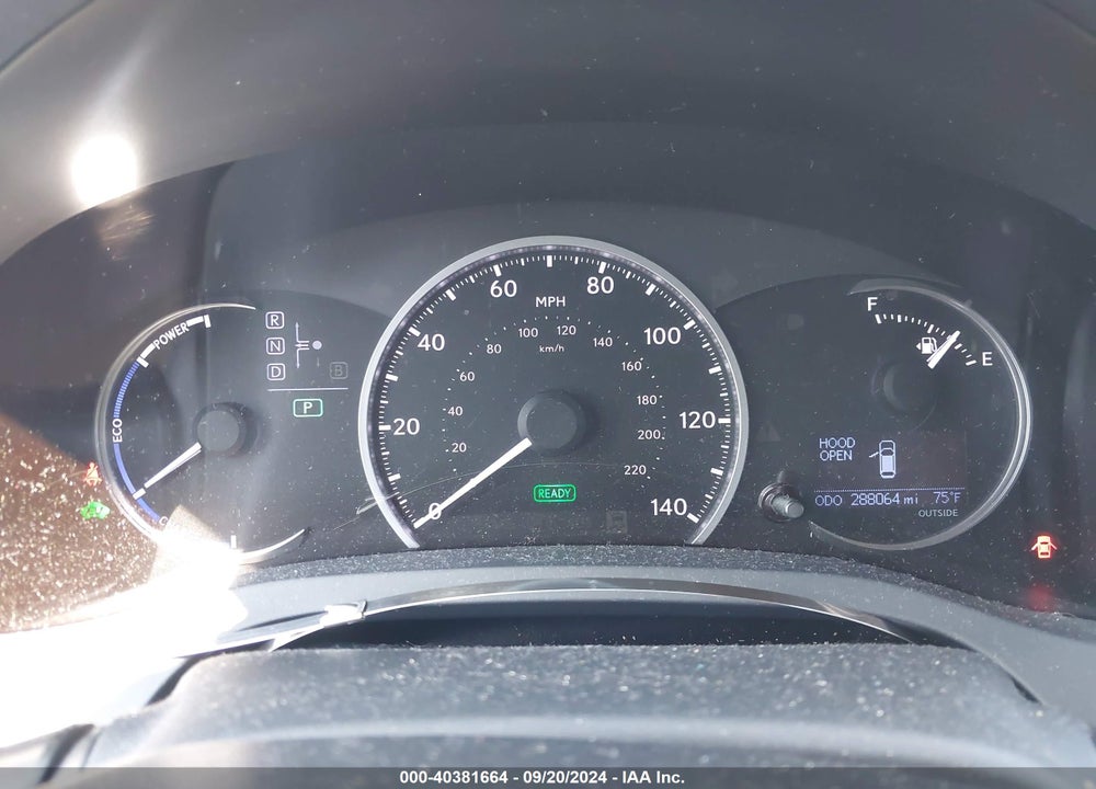 2012 LEXUS CT 200H PREMIUM VIN: JTHKD5BH6C2108109