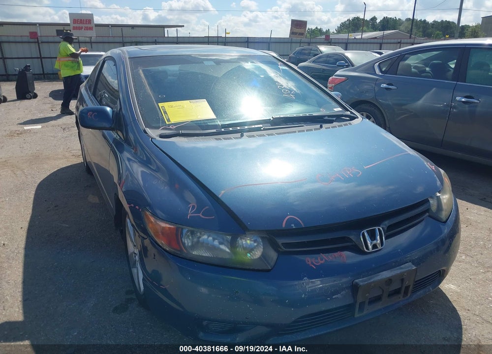 2008 HONDA CIVIC EX VIN: 2HGFG128X8H524487