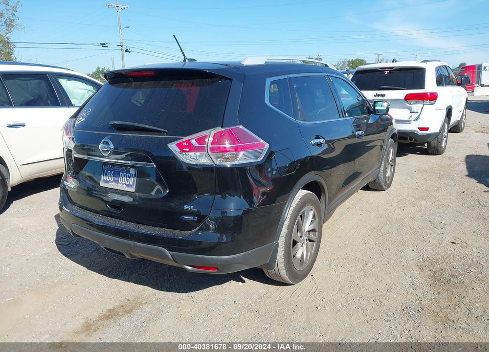 2014 NISSAN ROGUE SL VIN: 5N1AT2MT5EC823701