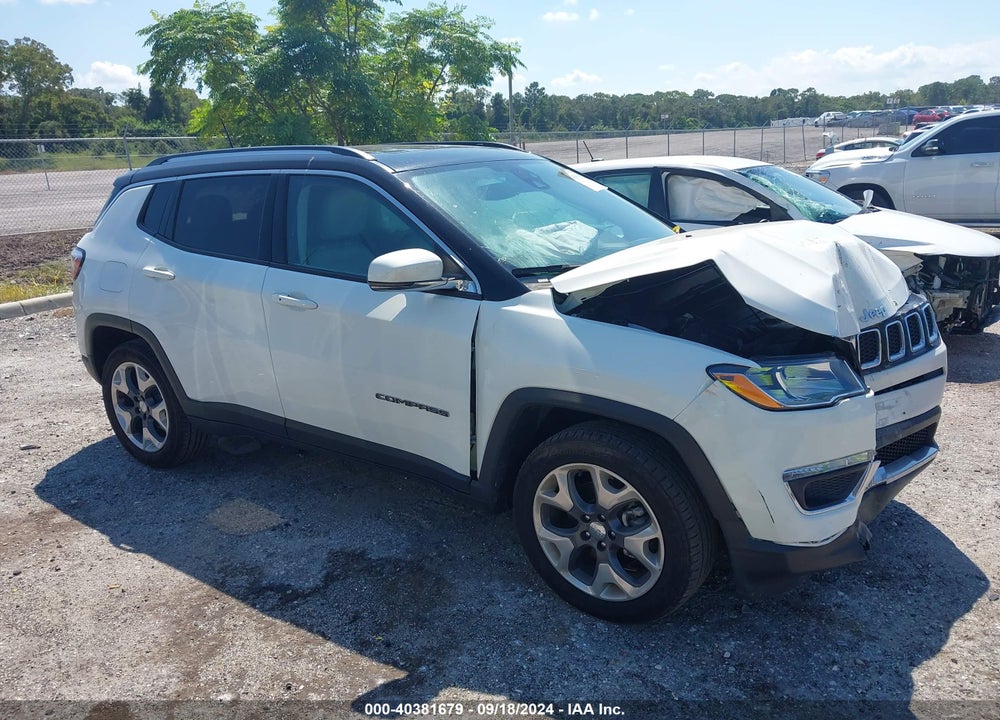 2021 JEEP COMPASS LIMITED 4X4 VIN: 3C4NJDCB6MT603034