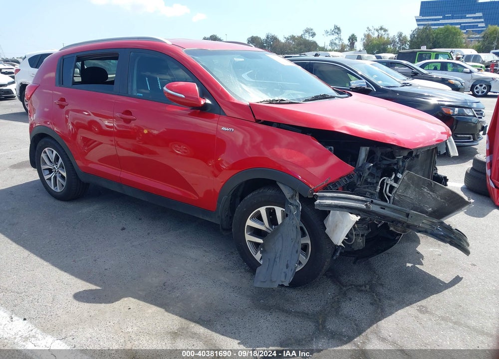 2014 KIA SPORTAGE LX VIN: KNDPBCAC4E7600750