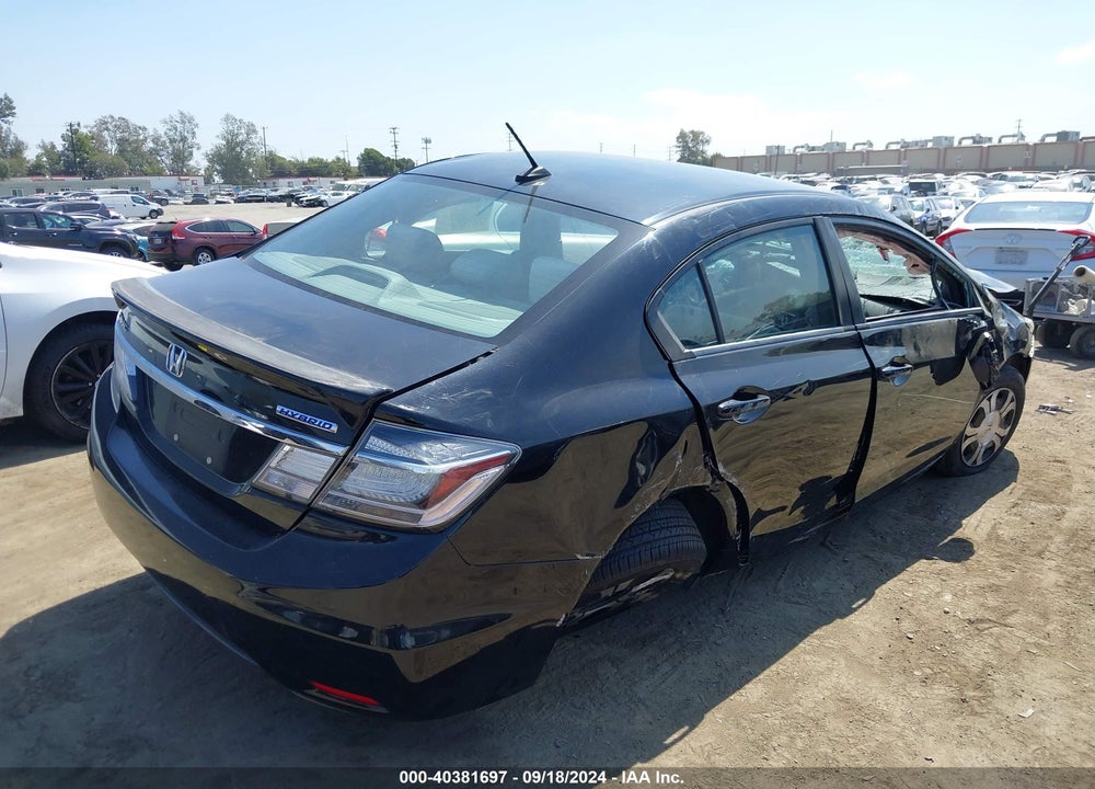 2015 HONDA CIVIC HYBRID VIN: 19XFB4F24FE200898