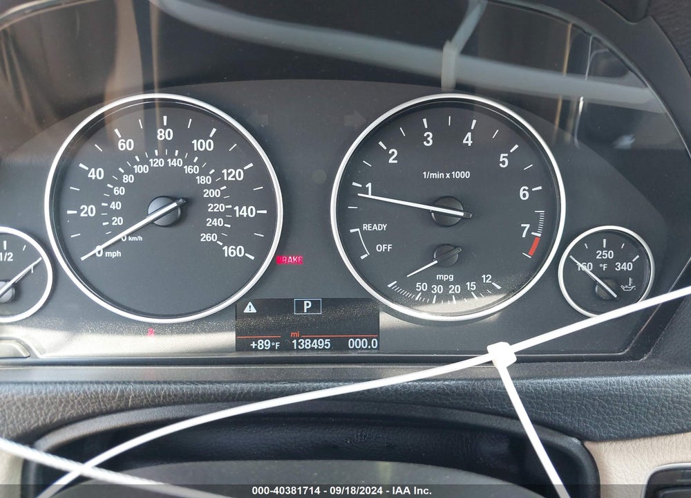 2014 BMW 320I VIN: WBA3B1C57EPV79732
