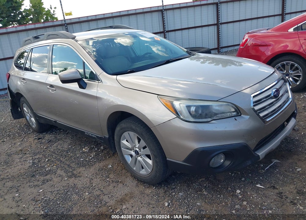 2017 SUBARU OUTBACK 2.5I PREMIUM VIN: 4S4BSACCXH3288307