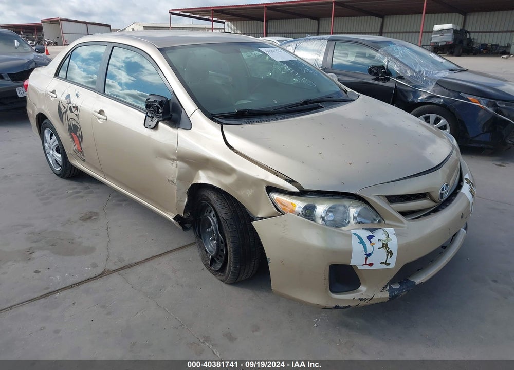 2012 TOYOTA COROLLA LE VIN: 5YFBU4EE7CP040546