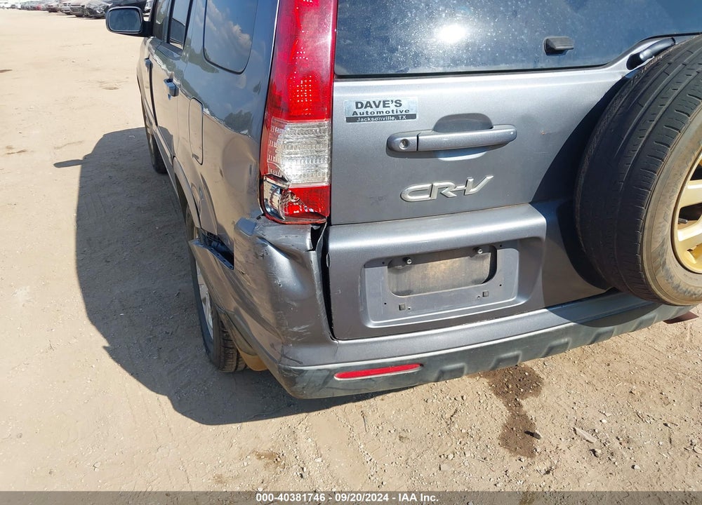 2006 HONDA CR-V SE VIN: JHLRD78906C015390