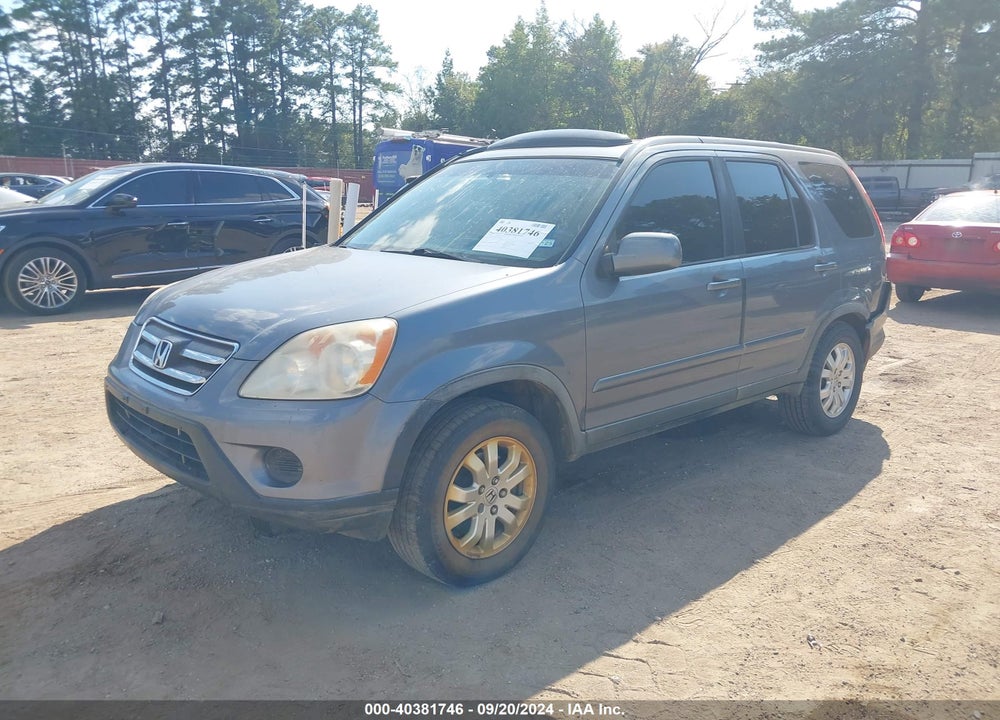2006 HONDA CR-V SE VIN: JHLRD78906C015390
