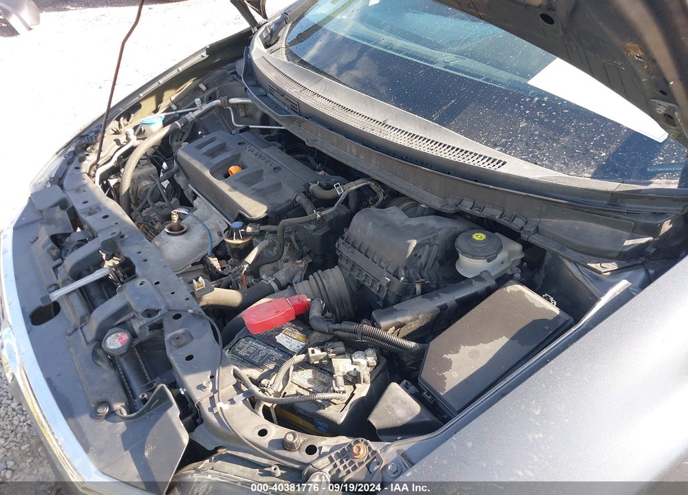 2012 HONDA CIVIC LX VIN: 19XFB2F51CE014004